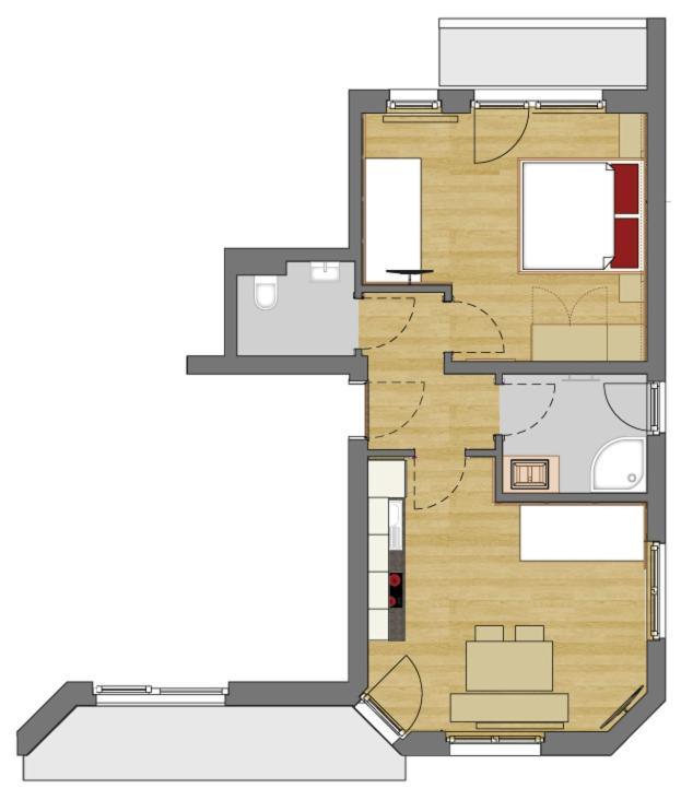 Apartment Kristall 弗林肯贝格 外观 照片