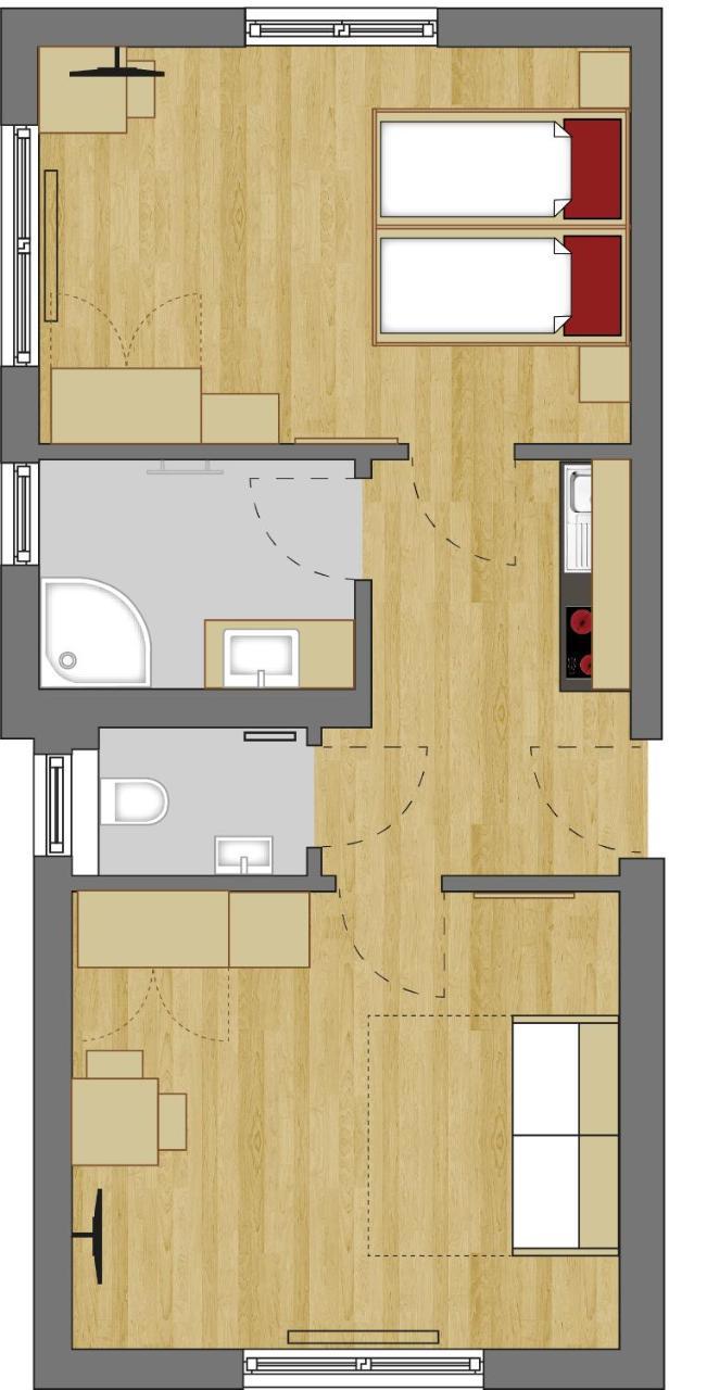 Apartment Kristall 弗林肯贝格 外观 照片